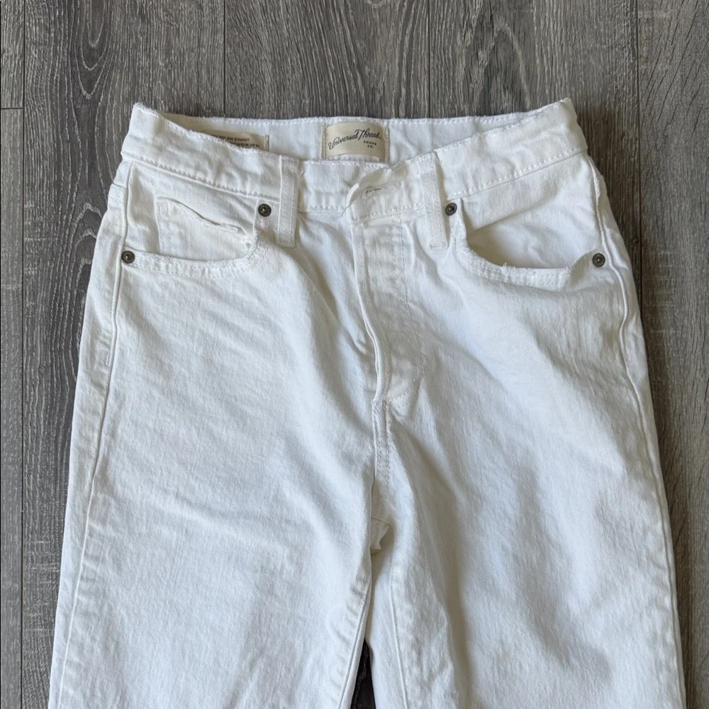 Universal Thread Cream High Rise Jeans - Picture 4 of 6